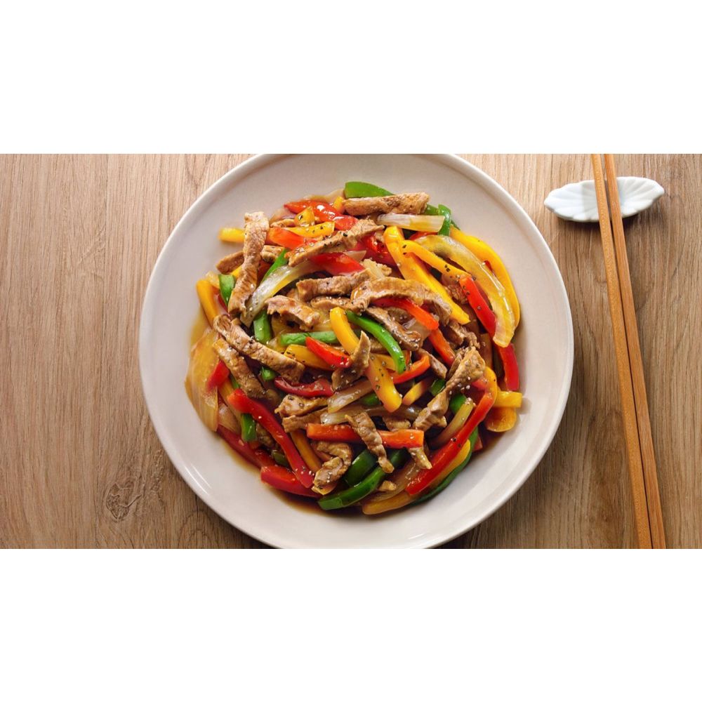 Szechuan Pork With Capsicum
