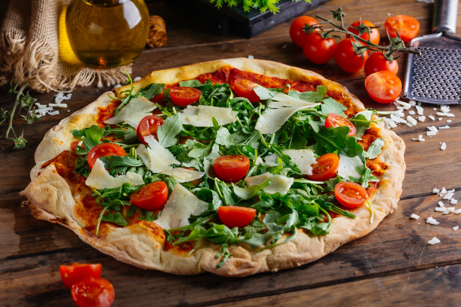 Pizza ibérica (30 cm.)