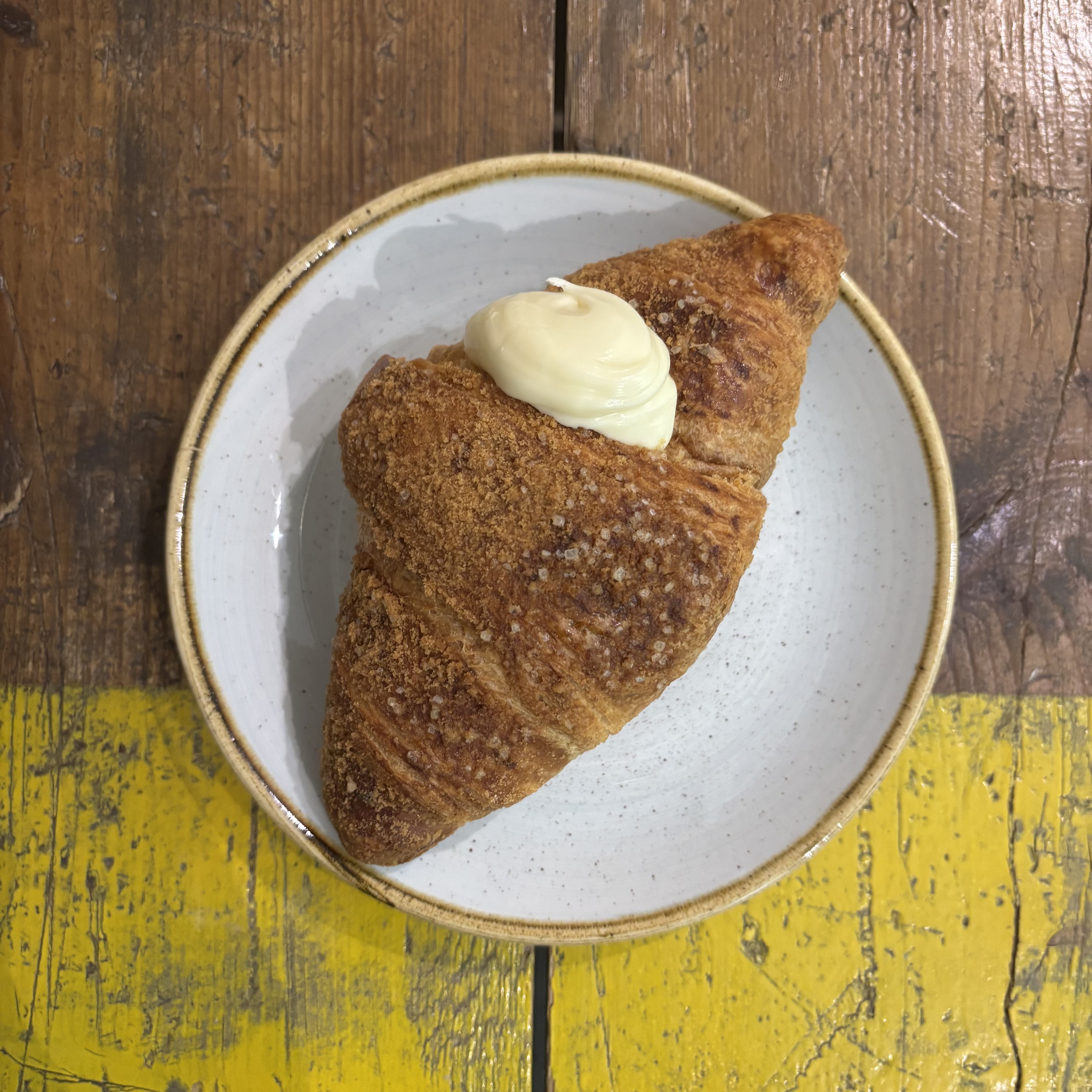 Croissant cioccolato bianco