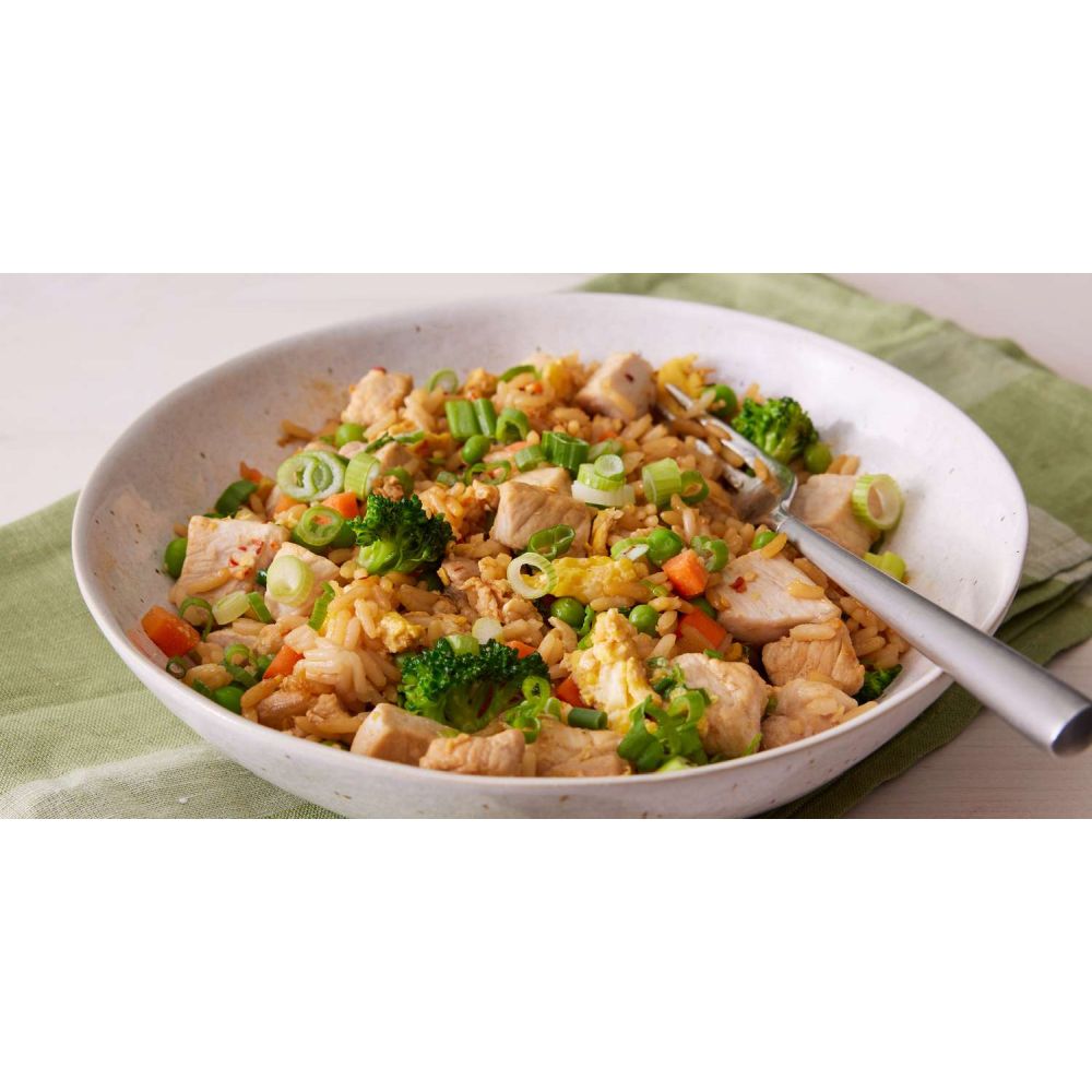 Chili Garlic Fried Rice With Pork