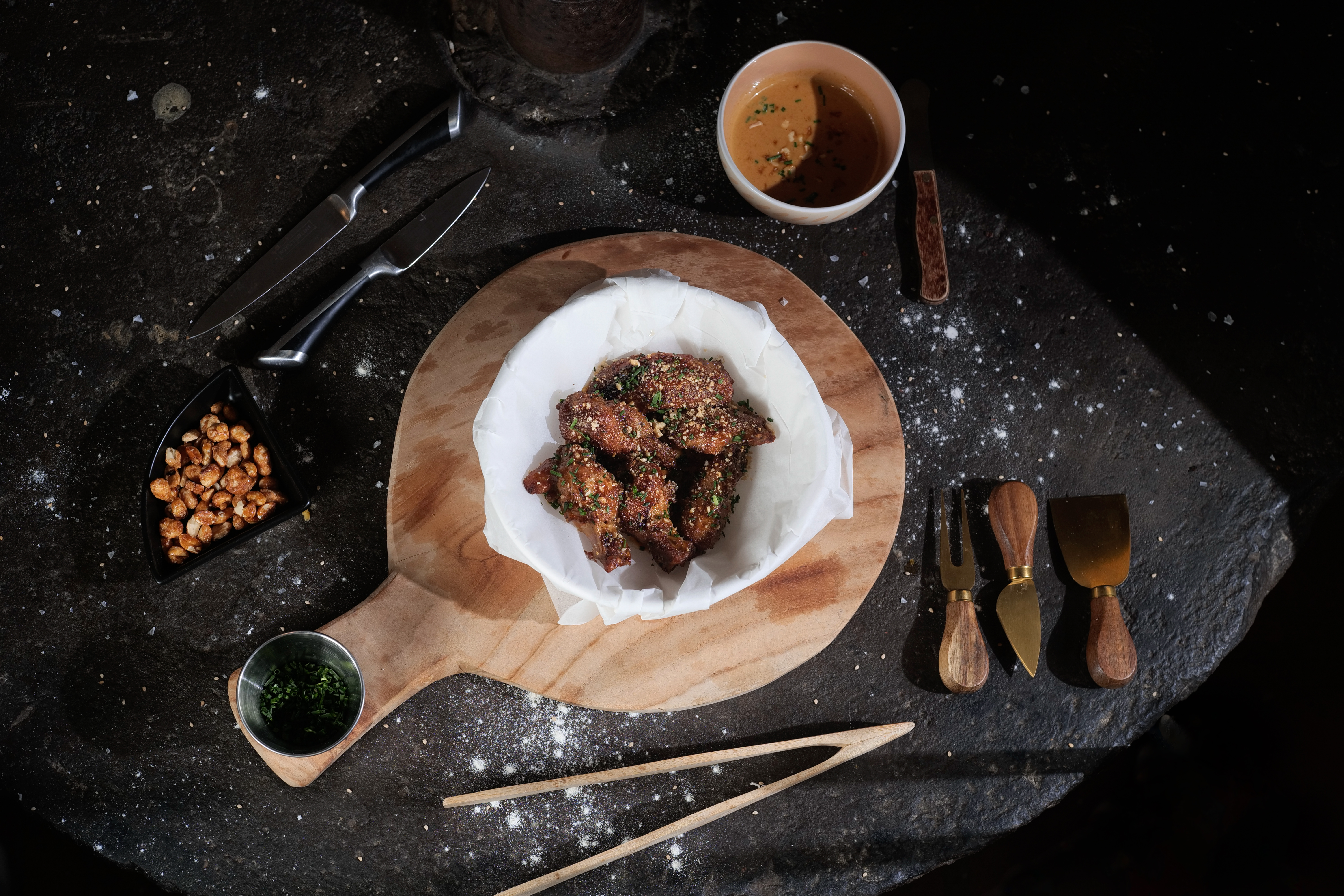 Aletes de pollastre Rustic Style