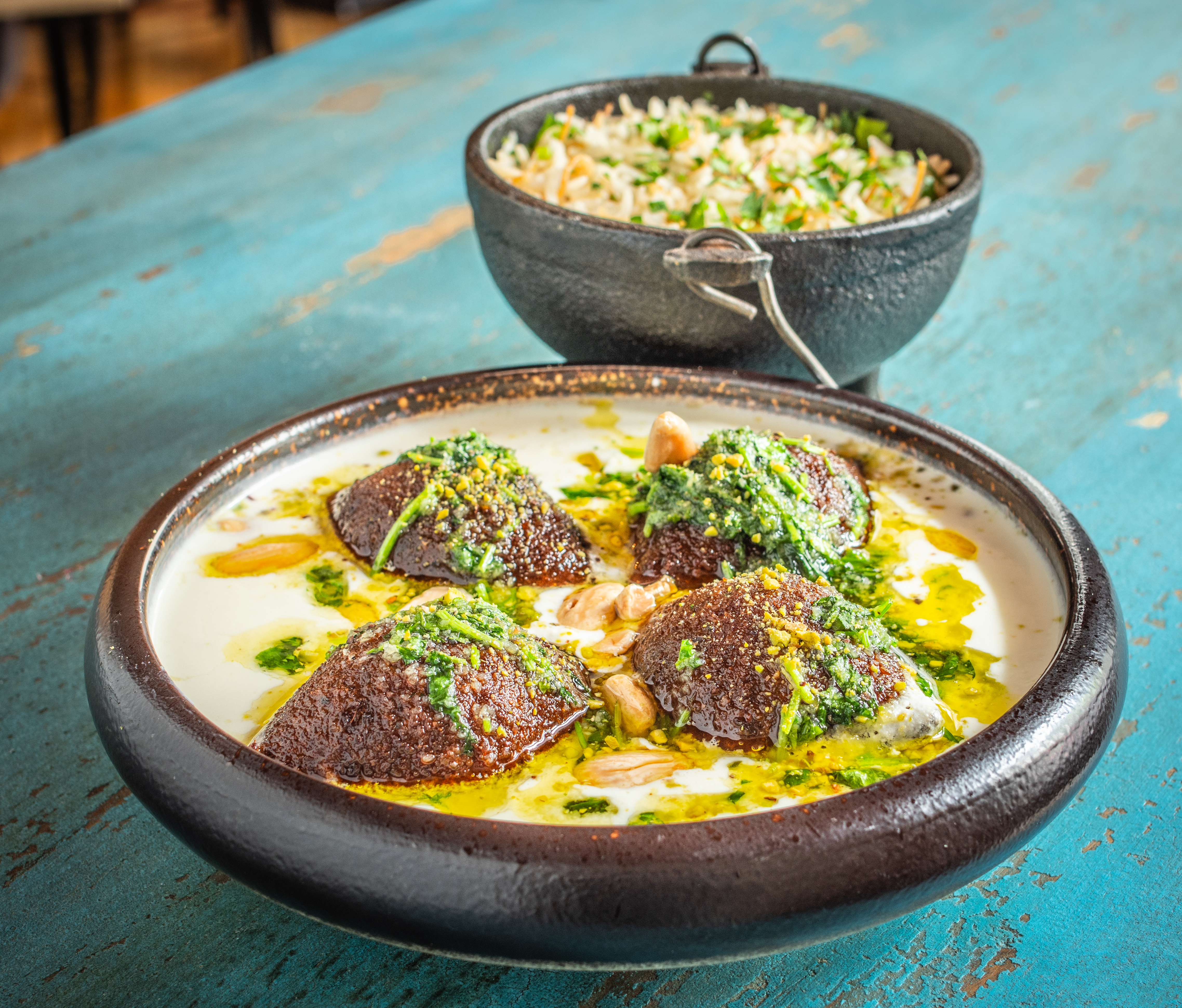 Kebbeh cu sos de iaurt