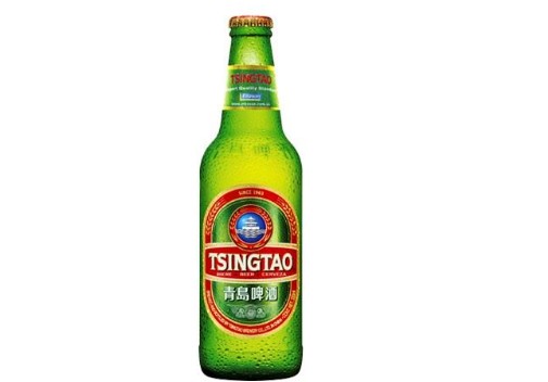 Cerveza Tsingtao en botella (330 ml.)