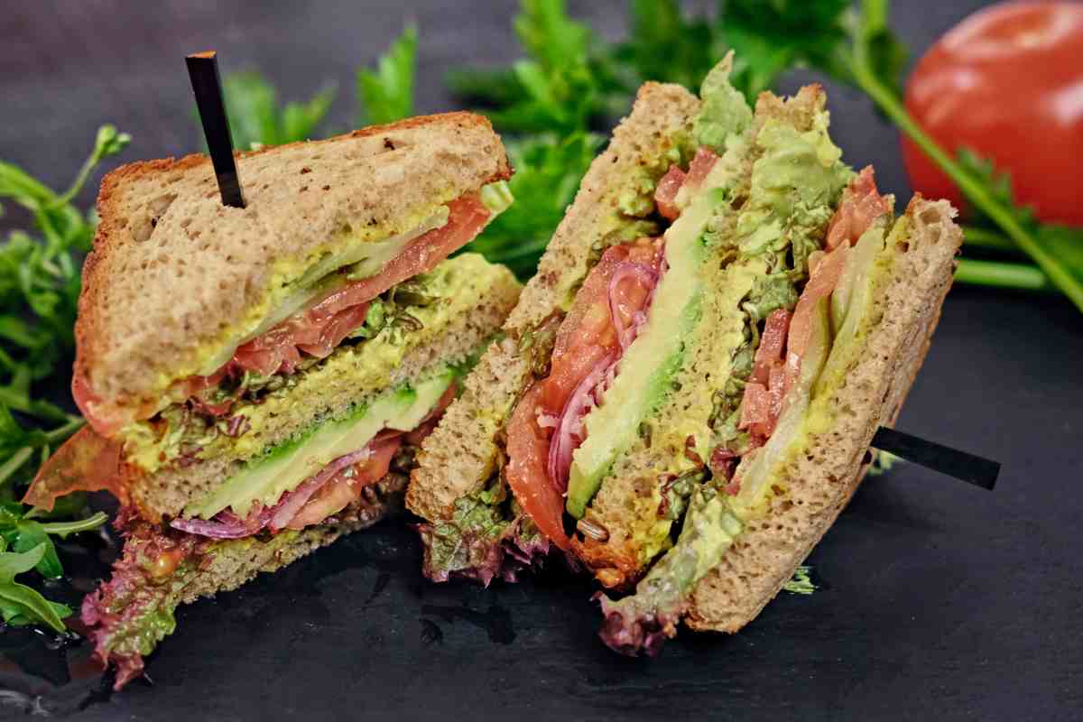 Tramezzino vegetariano