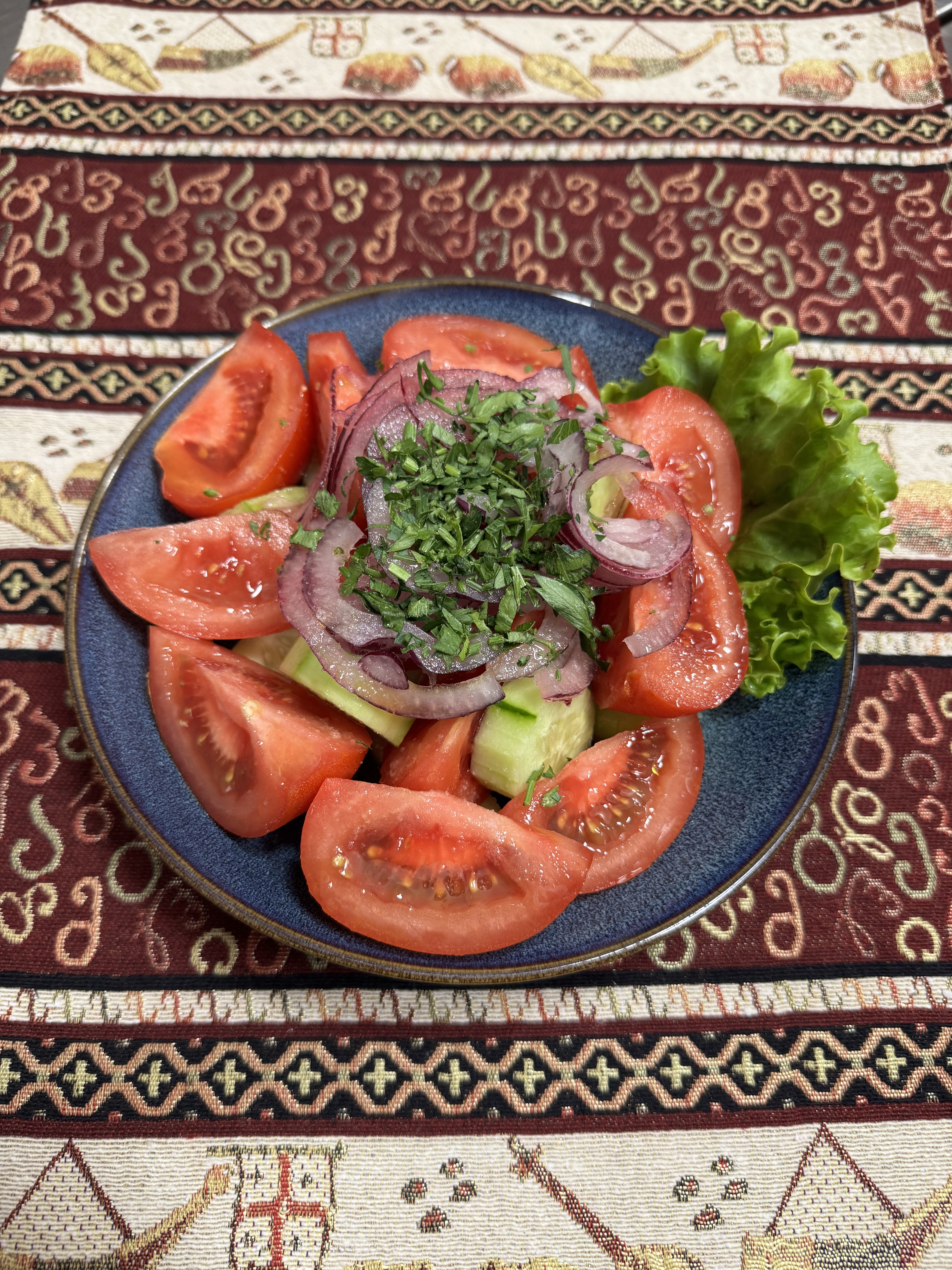 Insalata tipica georgiana