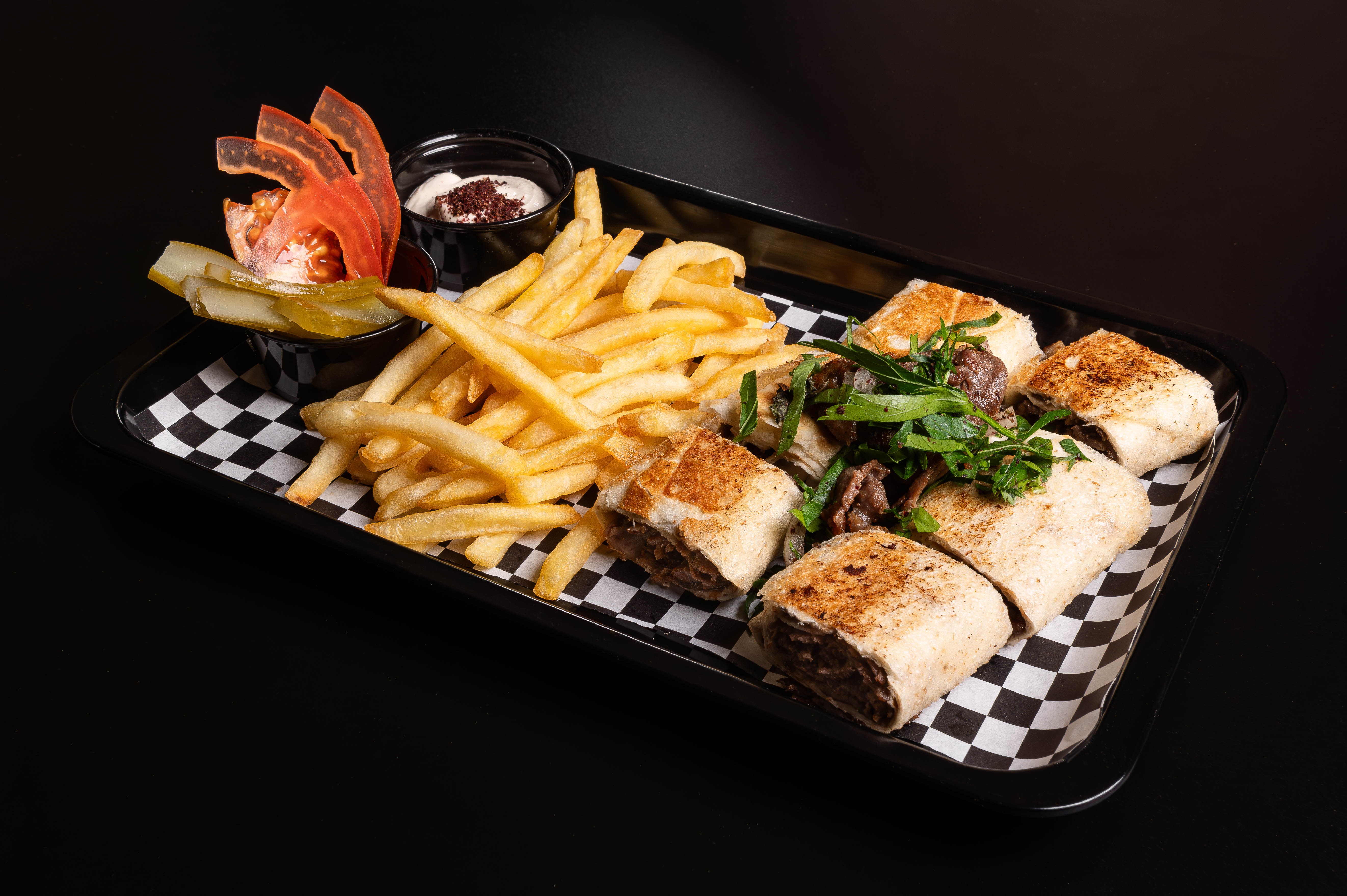 Shawarma manzo meal arabi