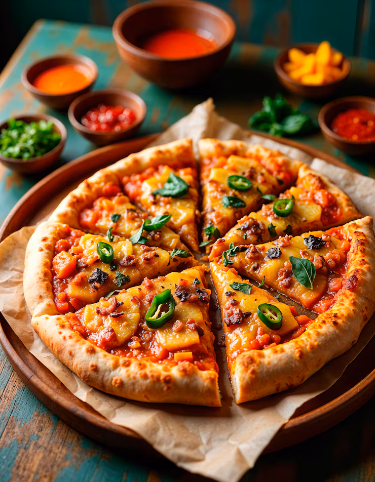 Pizza Punjabi (28 Cm.)