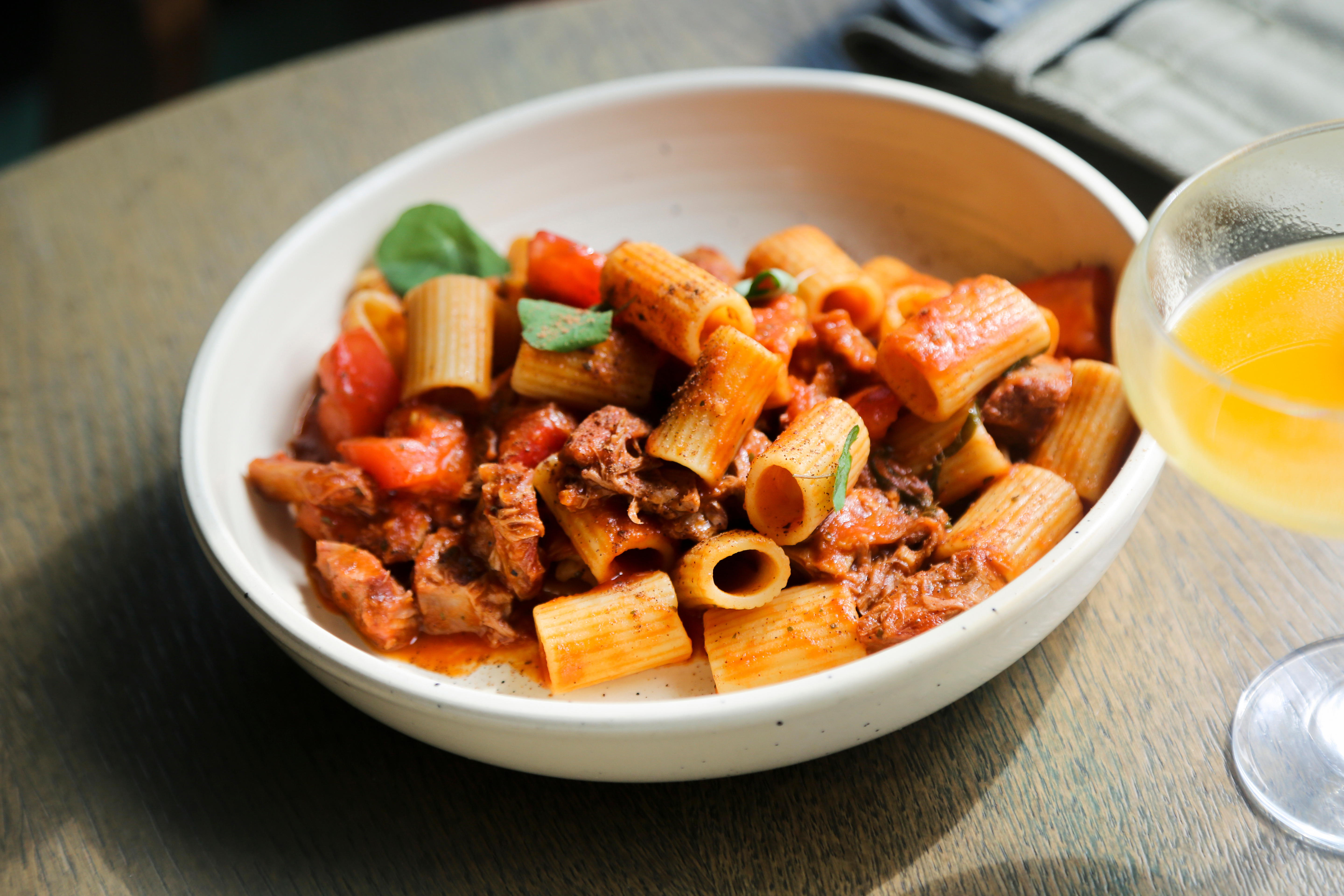 Maccheroni al ragù di anatra