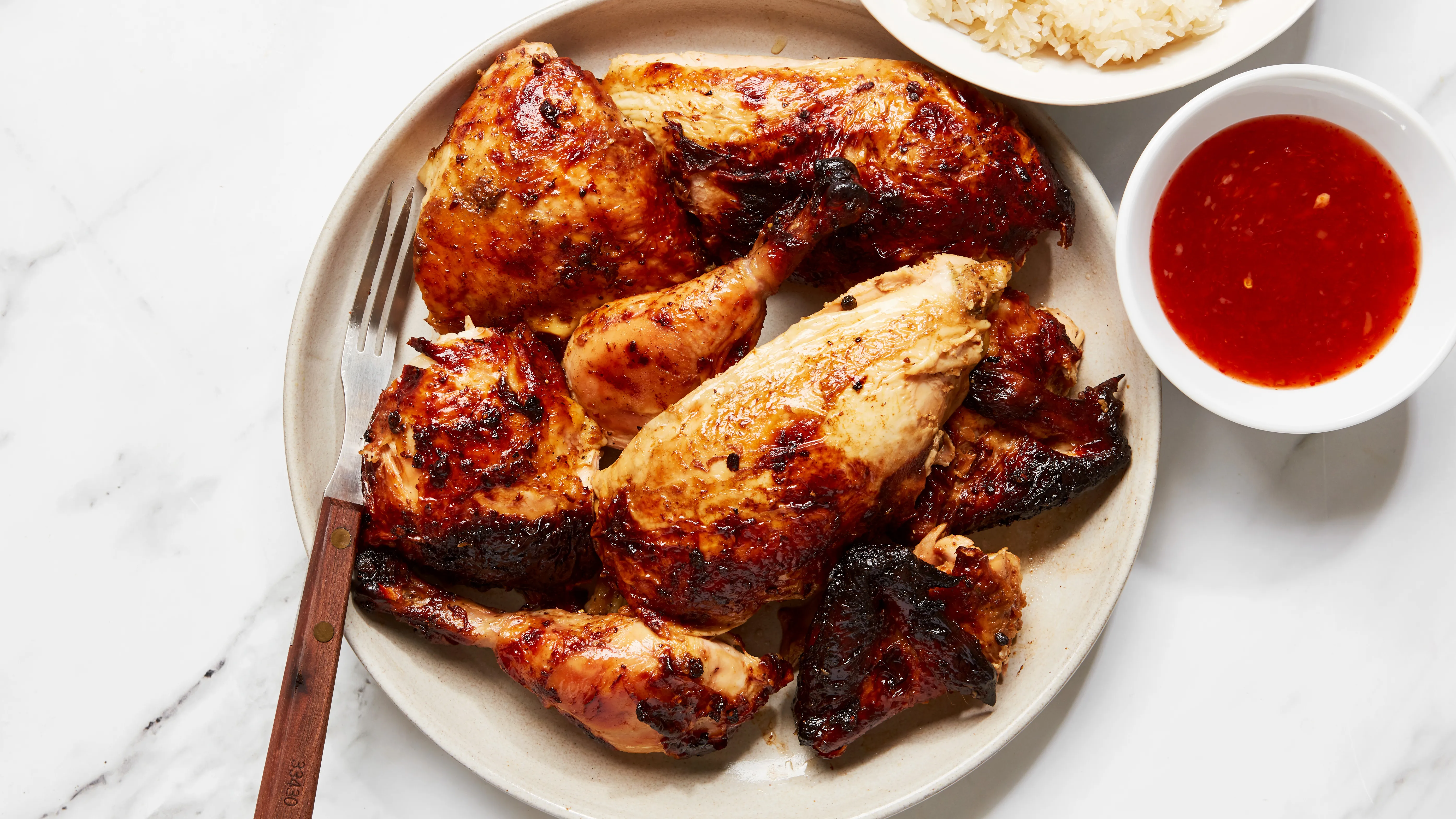 Grilled pepper chicken