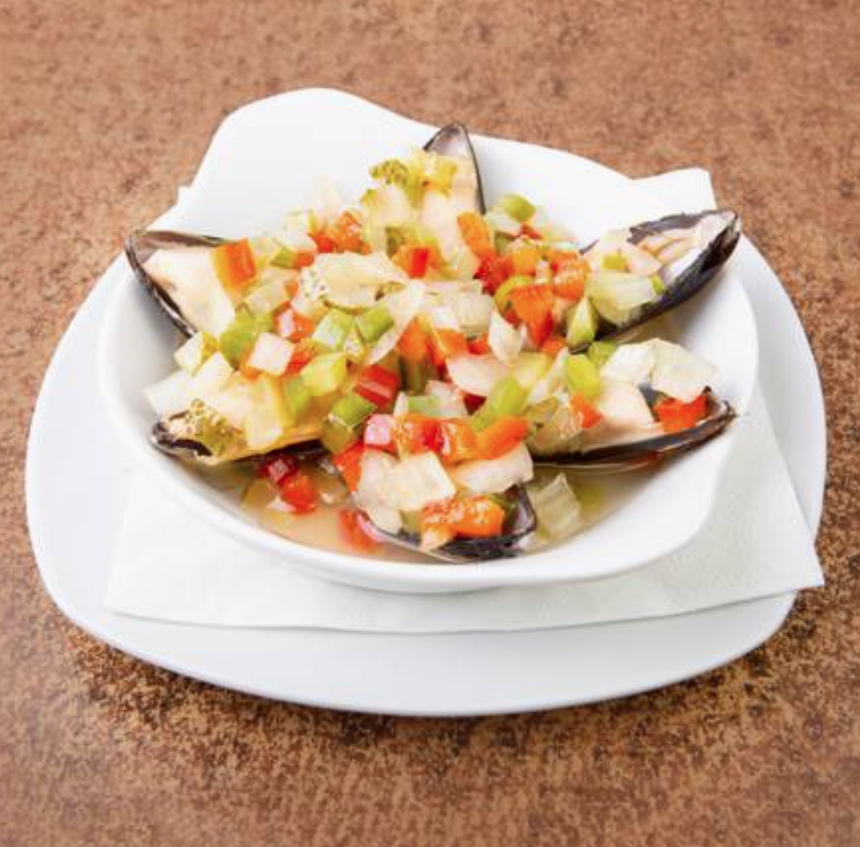 Mejillones a la vinagreta (ración)