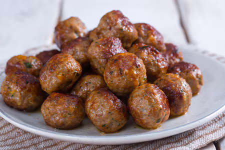 Polpette fritte di pollo 