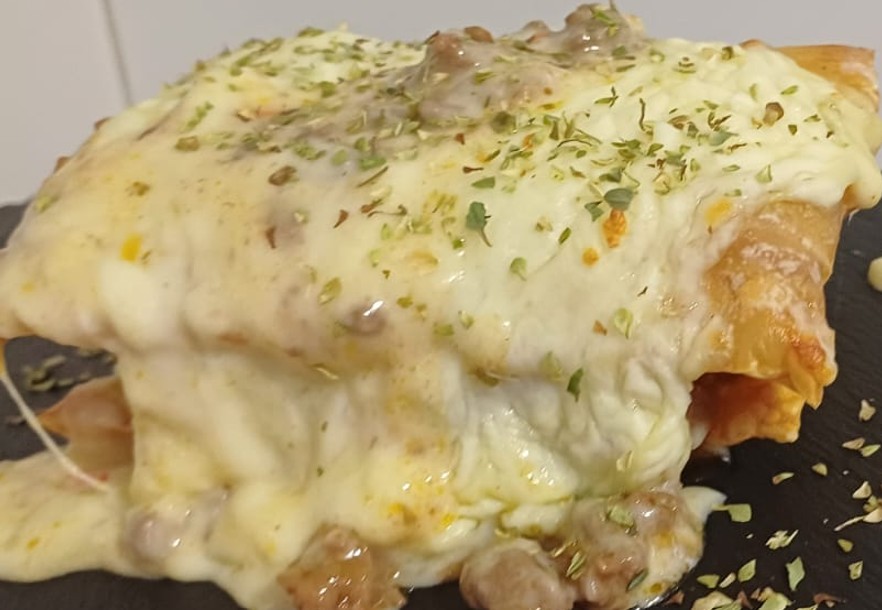 Lomo de bacalao gratinado por alioli 