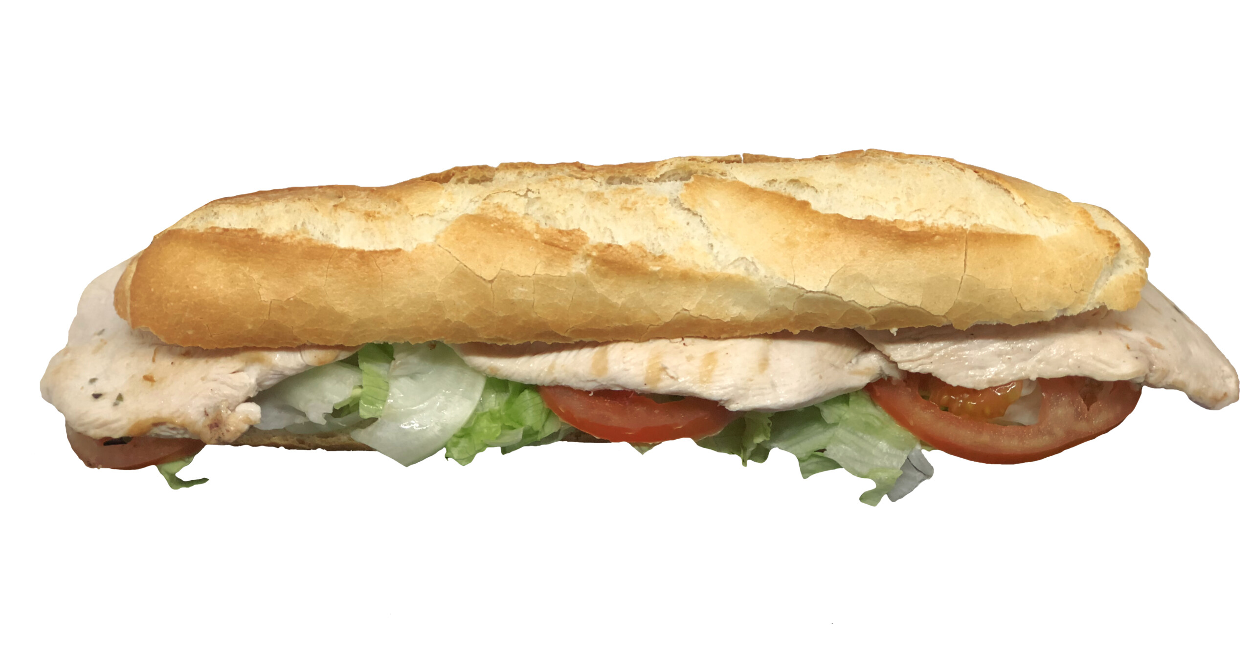 Bocadillo de pechuga de pollo