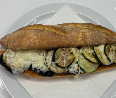 Bocadillo de verduras