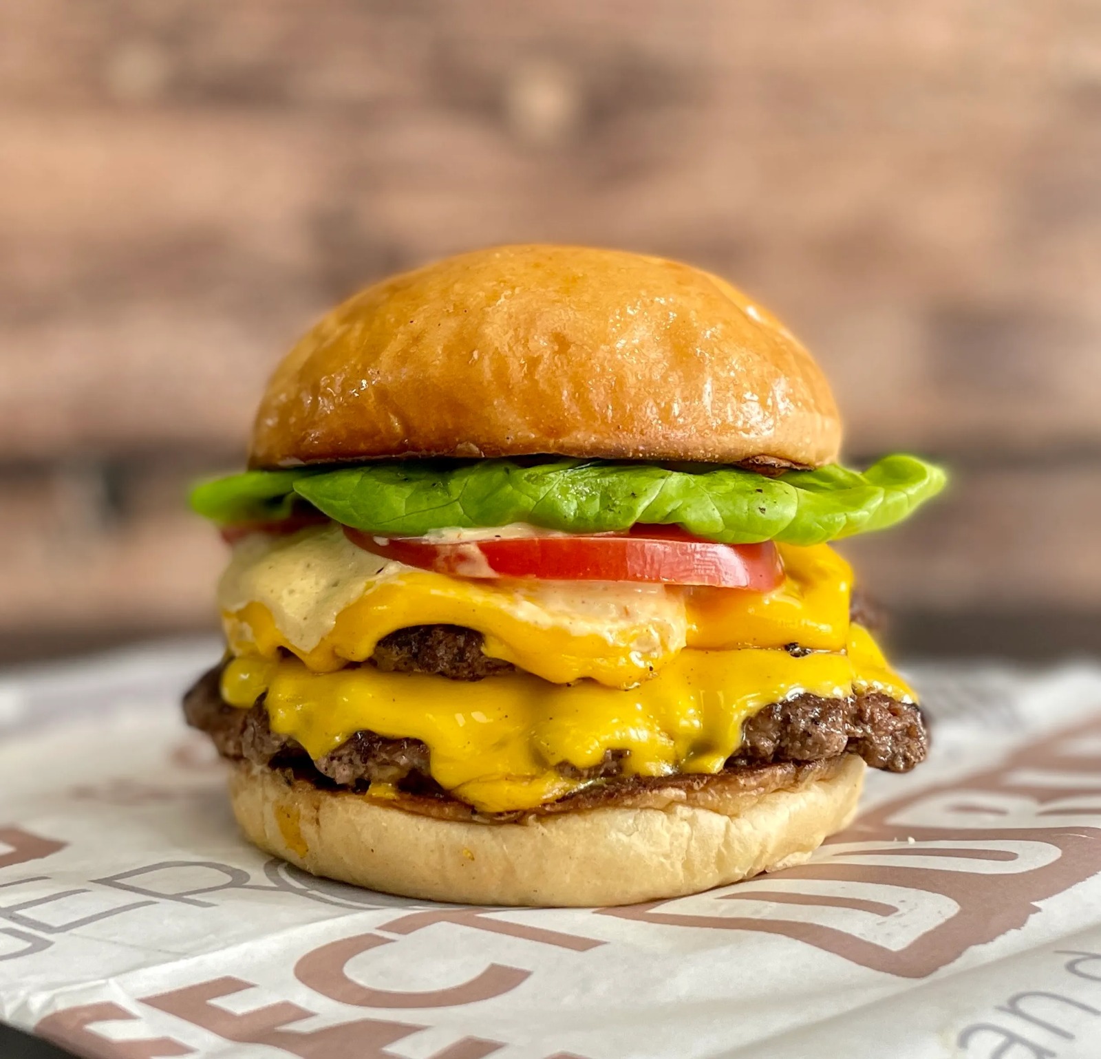 Double cheese burger