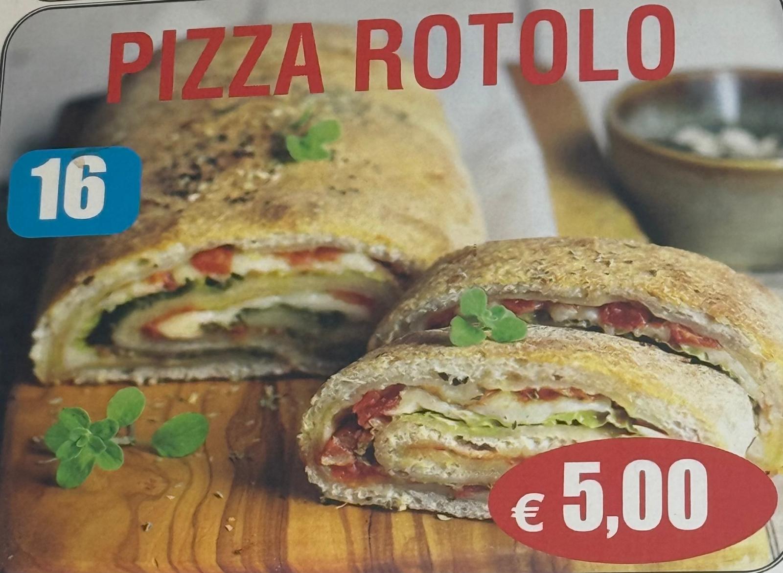Pizza rotolo