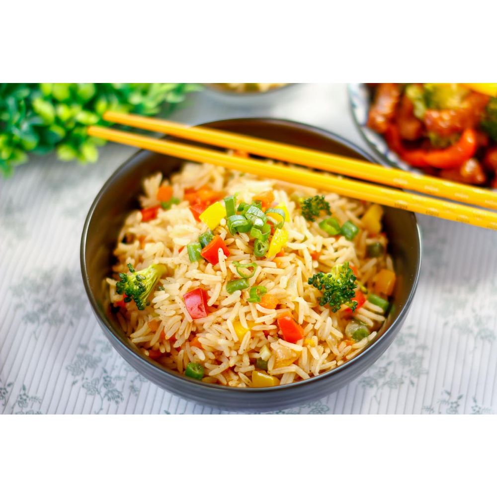 Vegetable Fried Rice With Capsicum