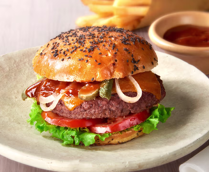 121.Hamburger Barbecue