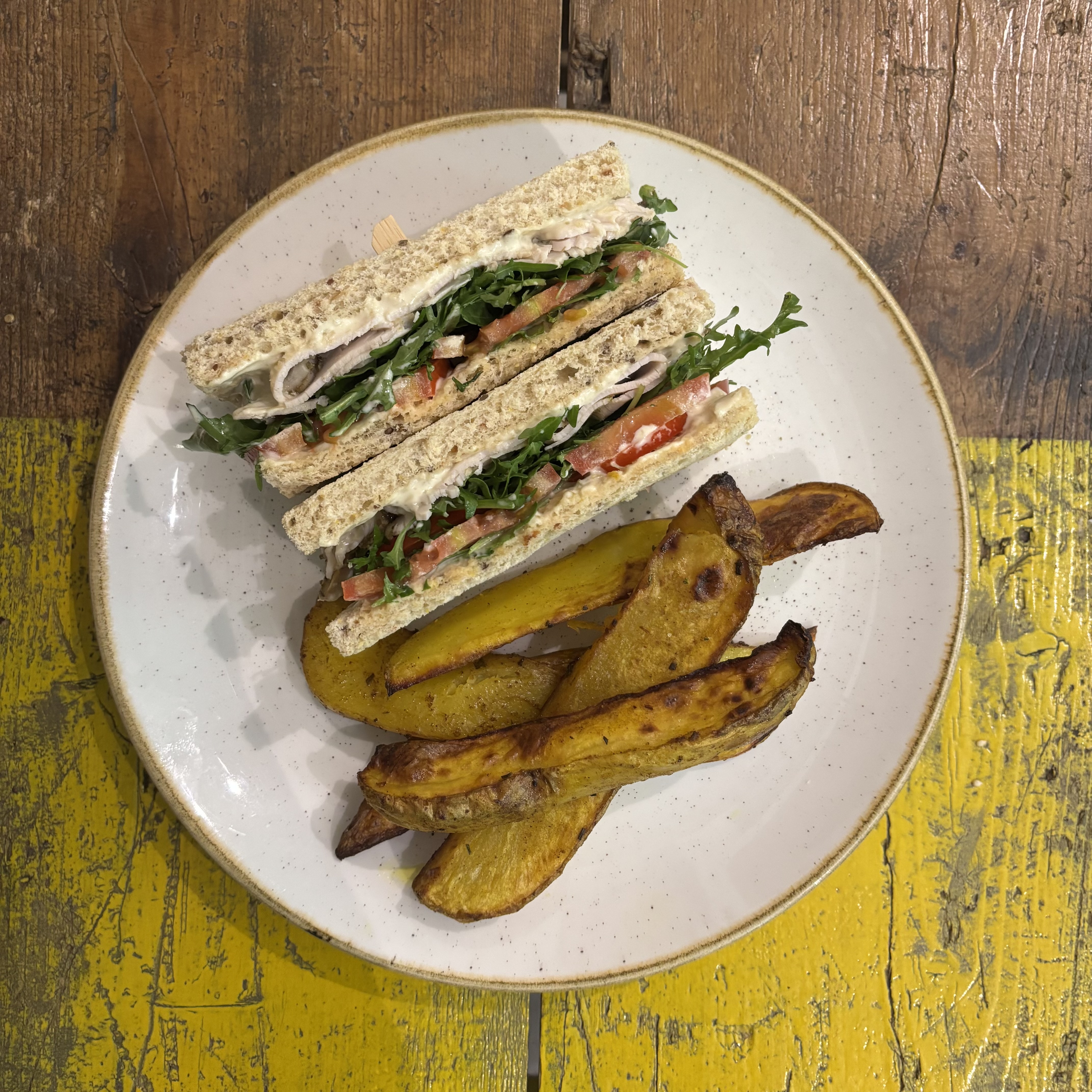 Club sandwich al tacchino