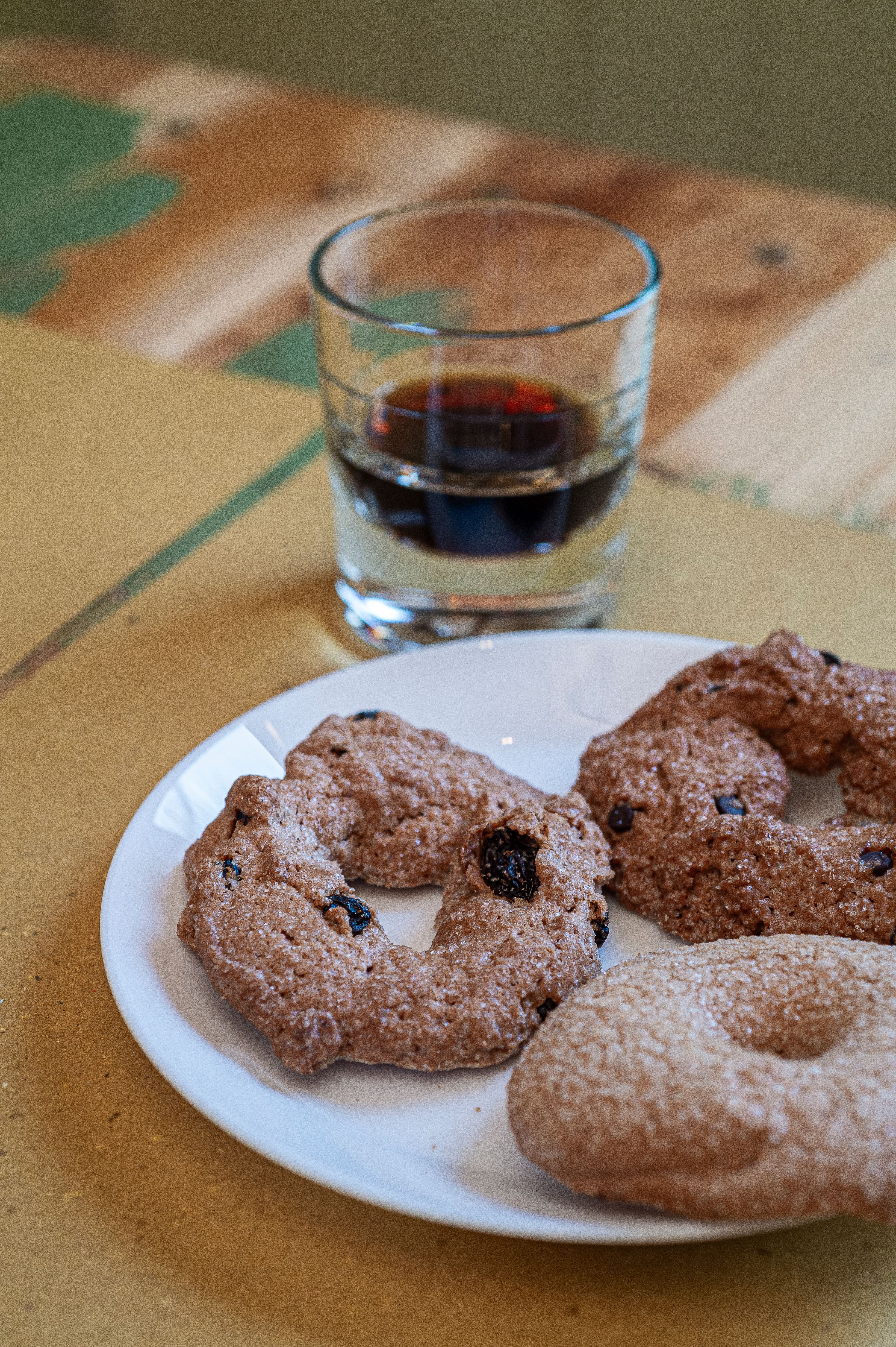 Ciambelline cannella e cioccolata