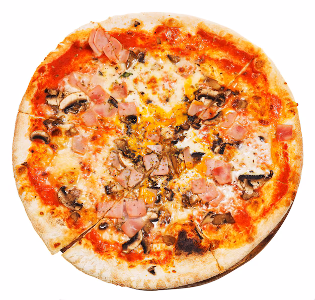 Pizza De Jamón Dulce (28 Cm.)