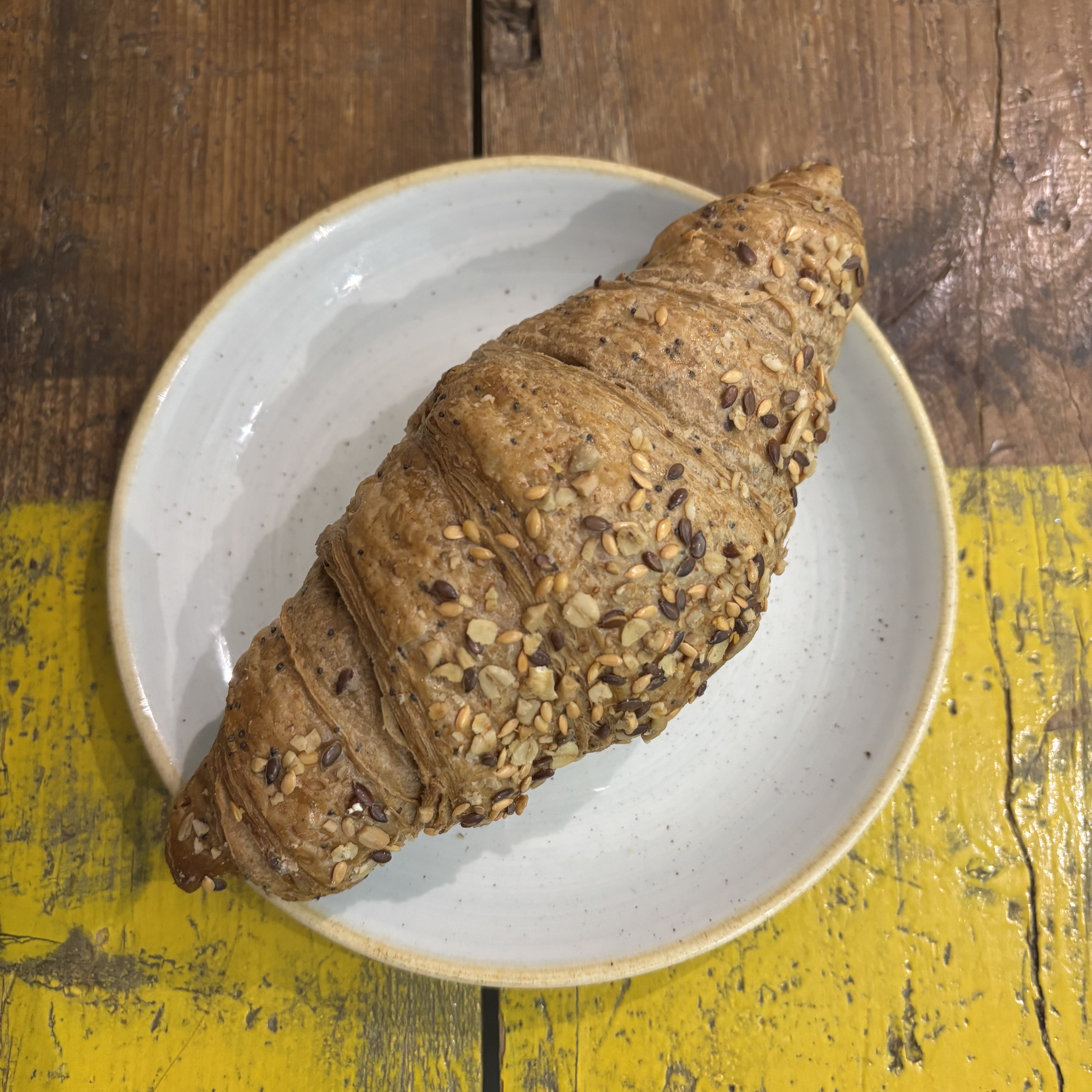 Croissant salato vuoto