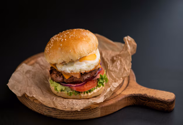 124.Hamburger premium