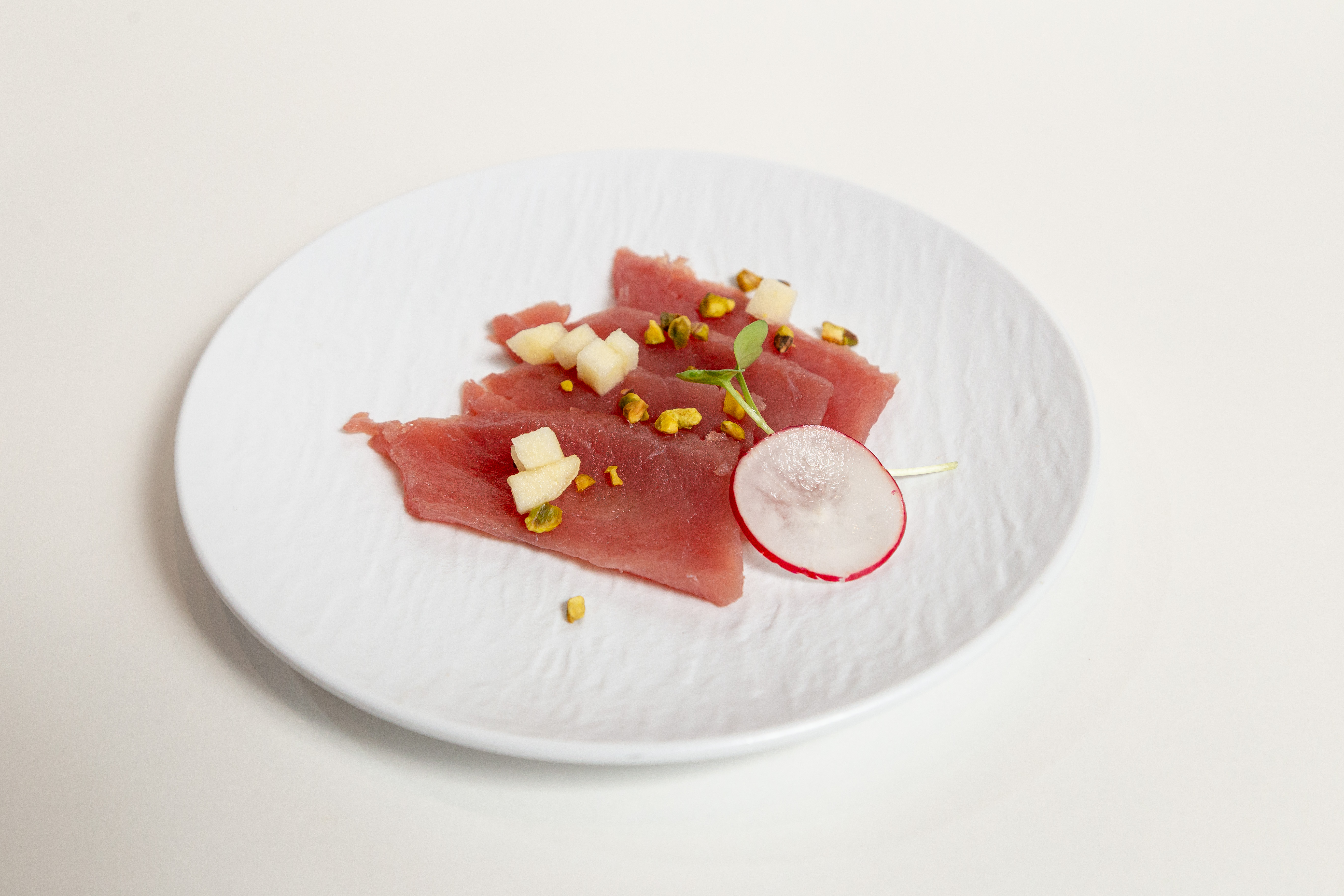 Carpaccio fruit sake