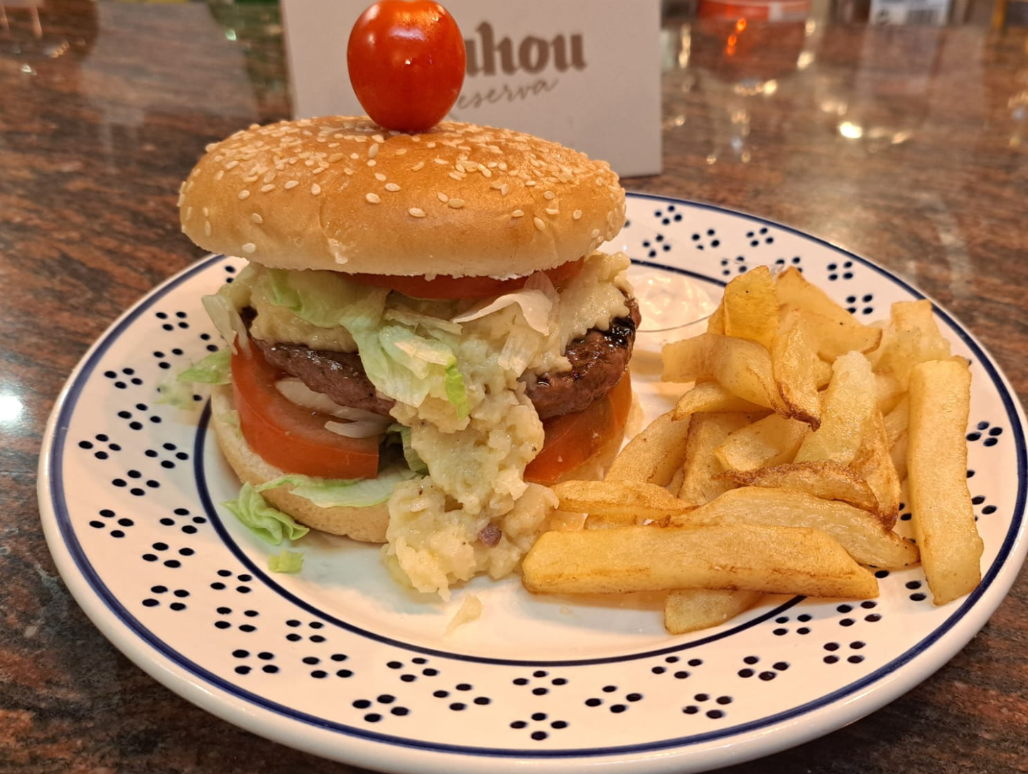 Hamburguesa de carne de vaca