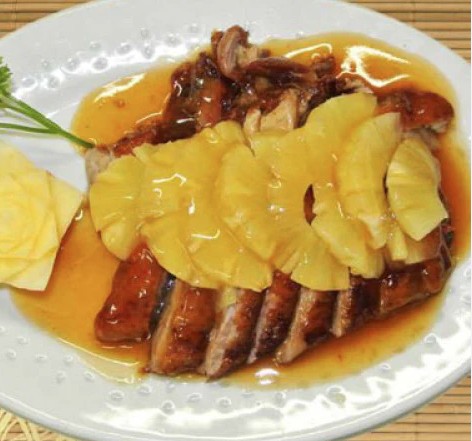 Pato a la piña