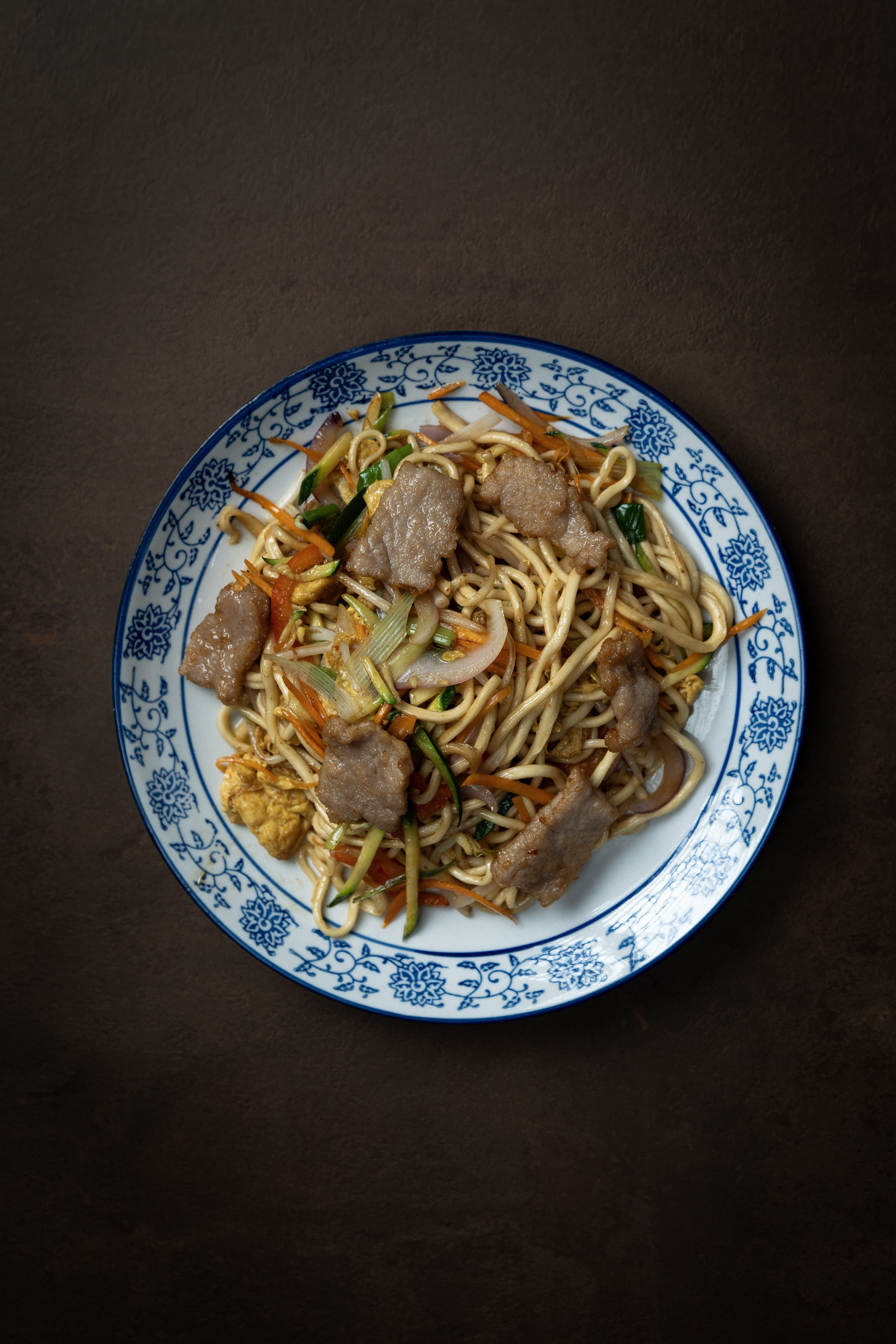 Lamian saltato manzo