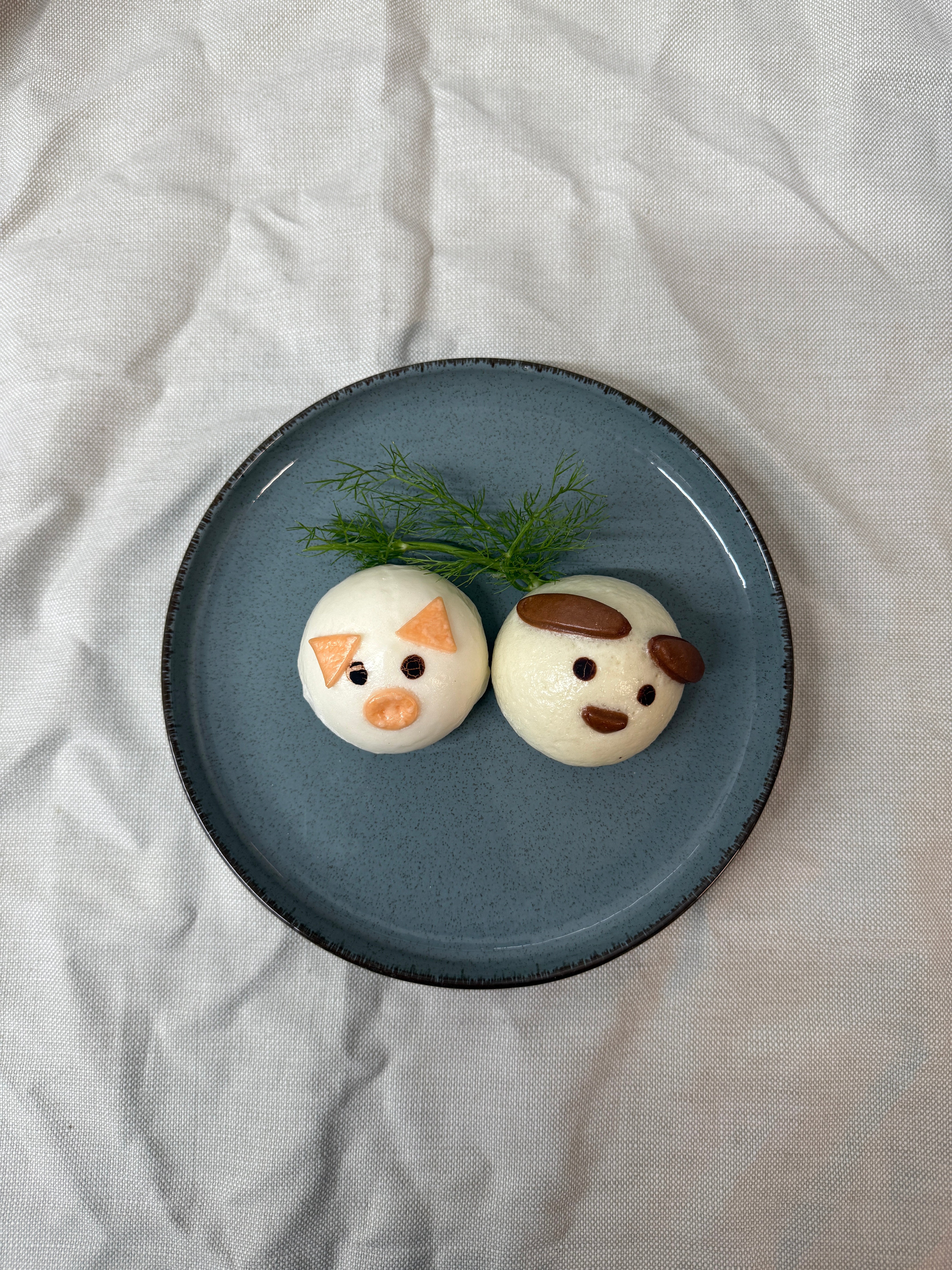 Panino maialino zhu zhu bao 2 pezzi