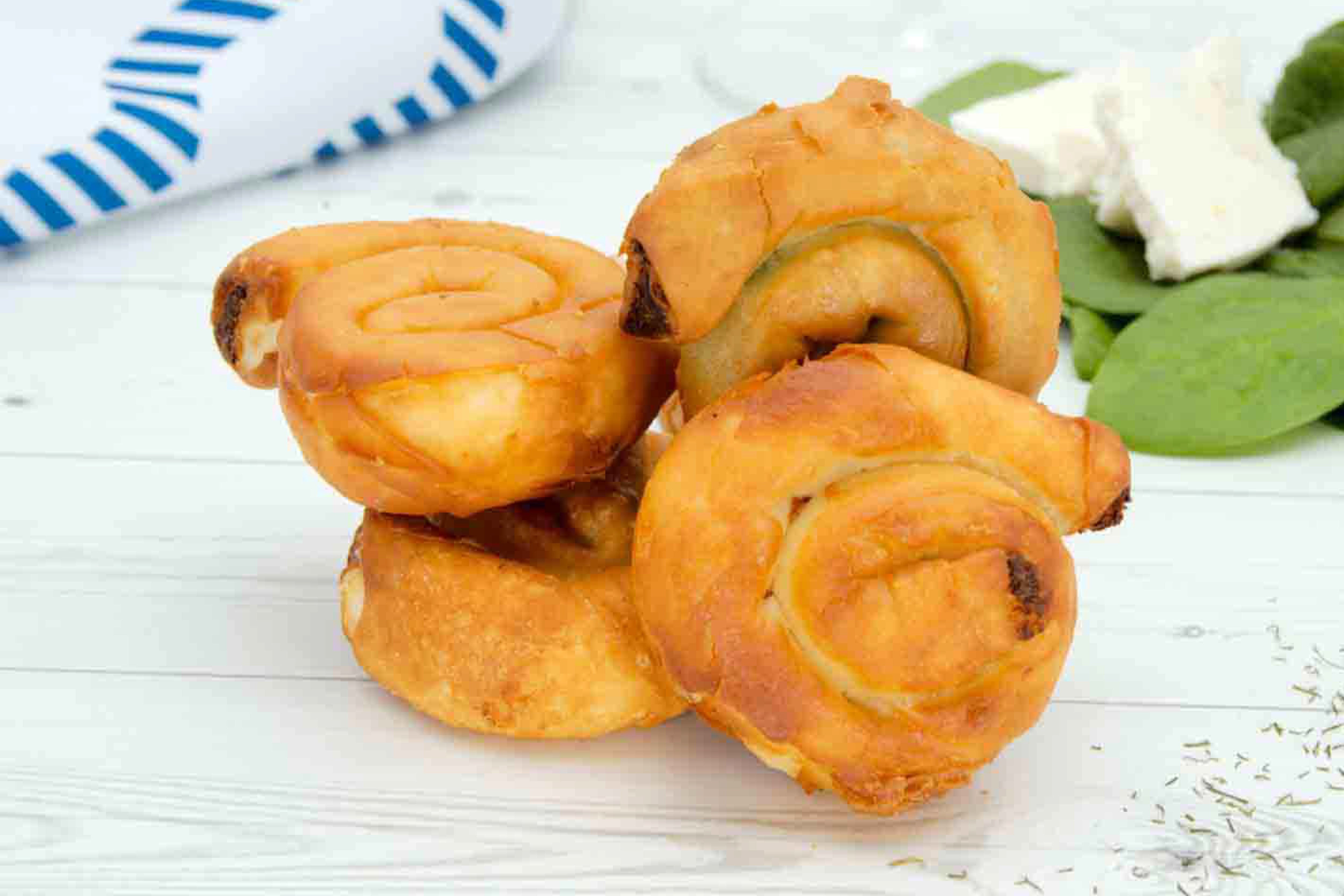 Spanakotiropitakia - 4 pezzi