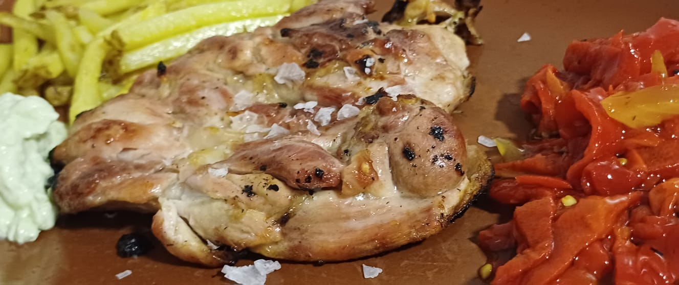 Churrasco de pollo a la brasa