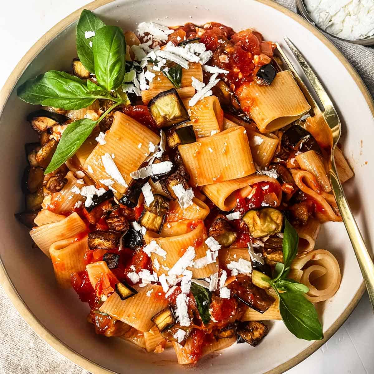 Paccheri alla norma