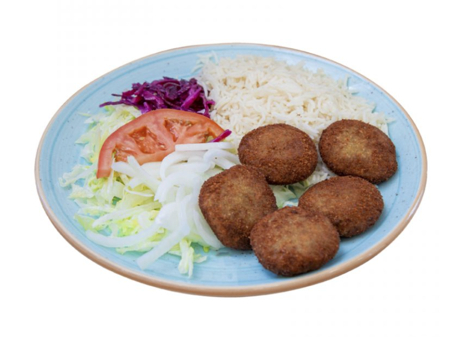 Plato de falafel (ración)