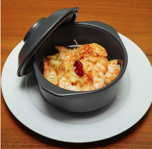 Langostinos al ajillo