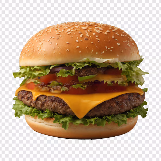 Cheese Burger Avec Soda