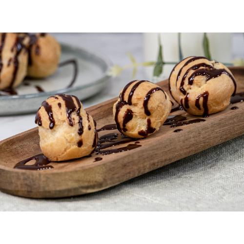 Profitterol negro (3 bolas)