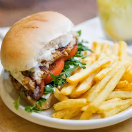 Sándwich de lomo veggie