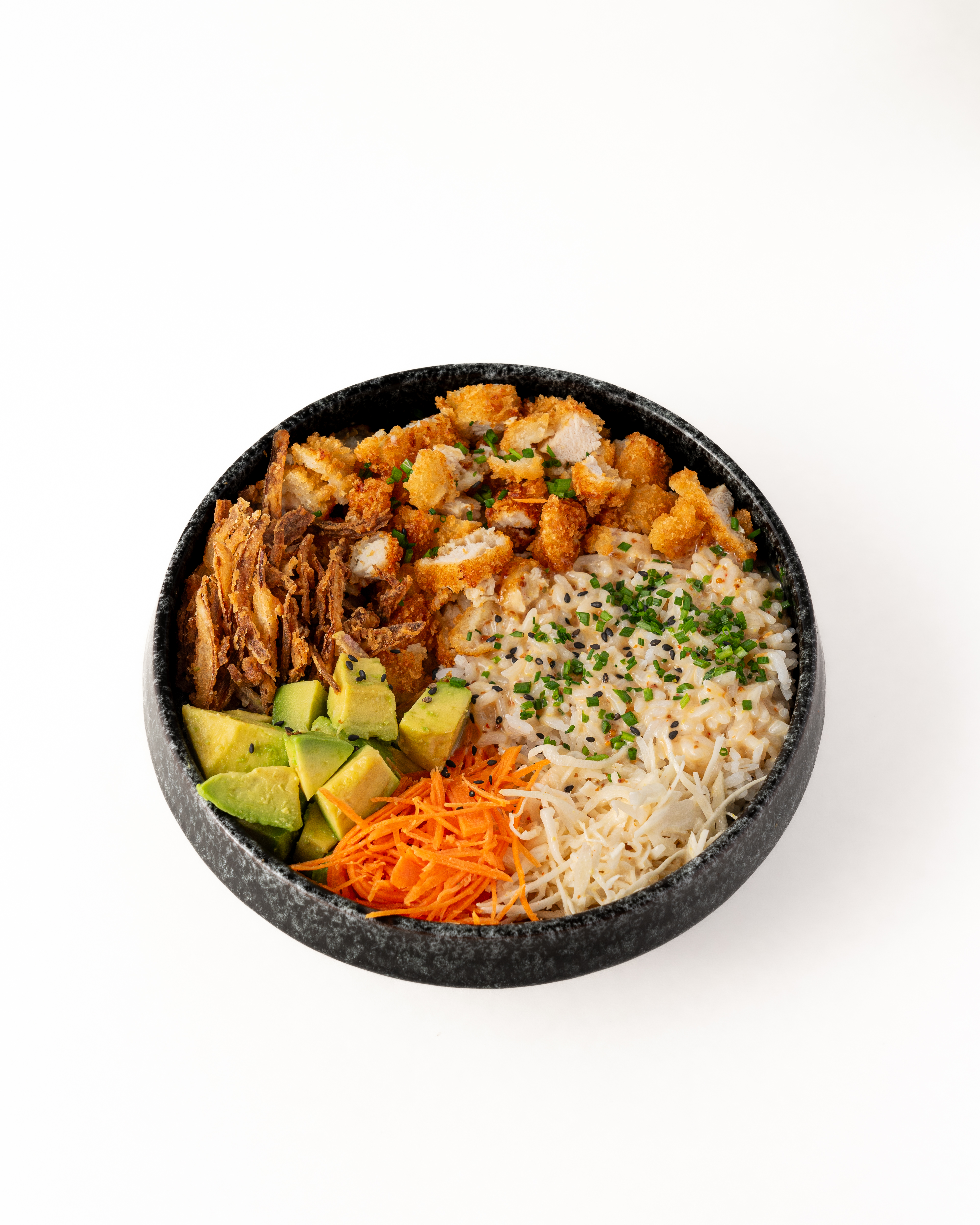 Krousty Chicken Poke