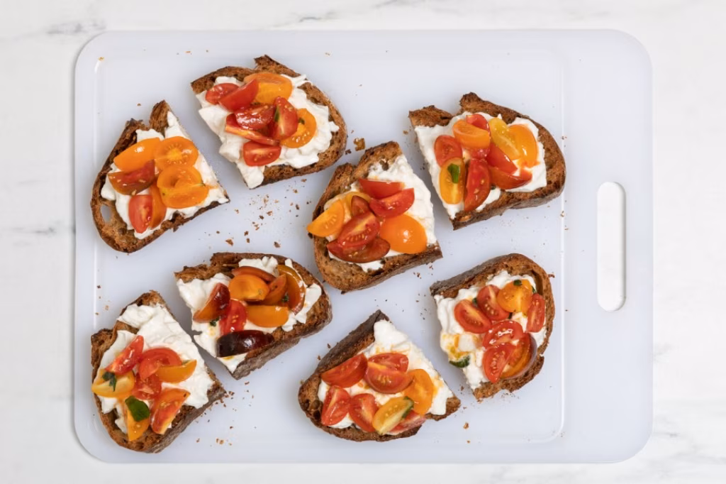 Culatello di Zibello con burrata e pomodorini