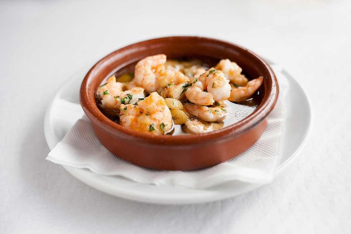 Gambas al ajillo
