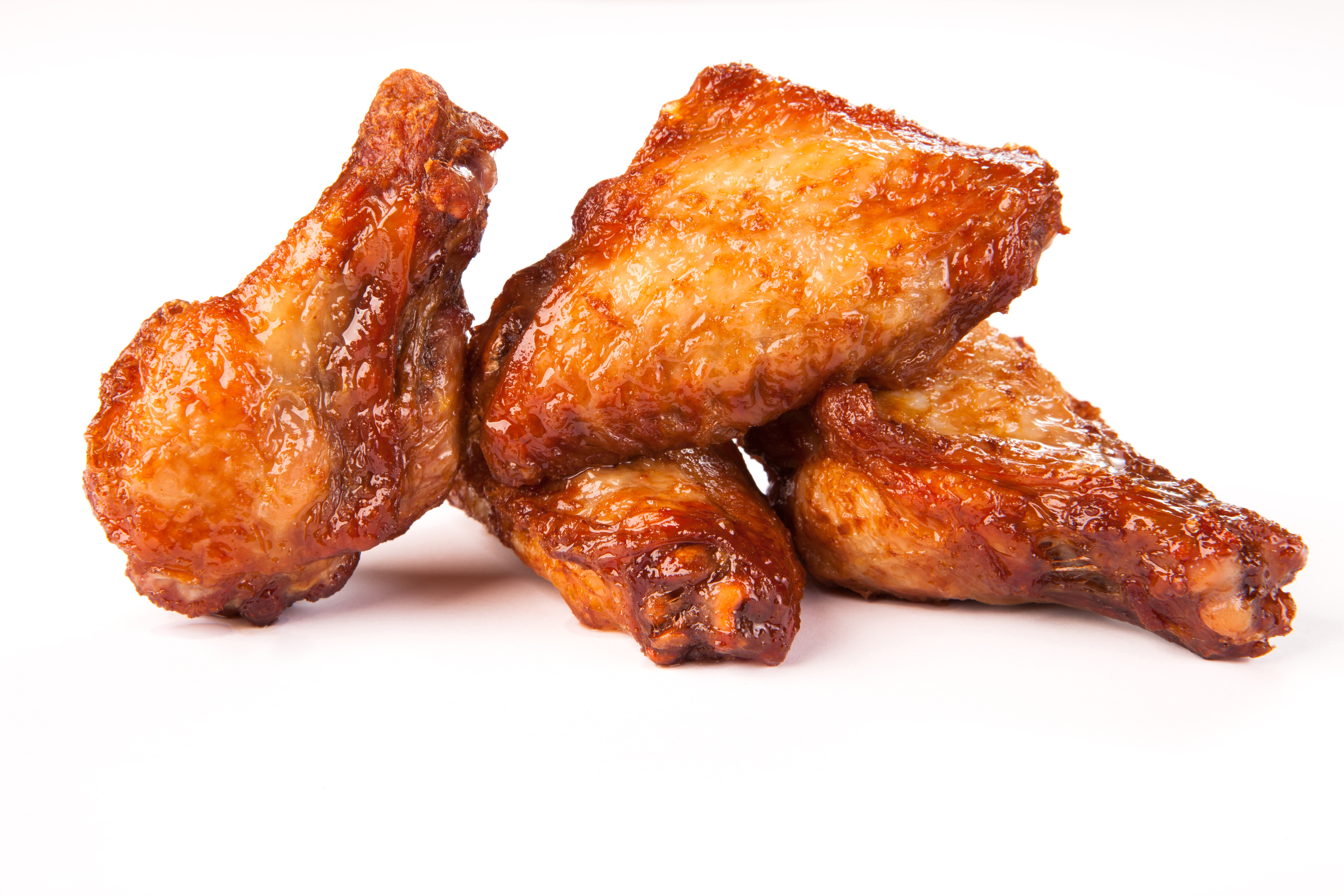 Piatto con alette di pollo