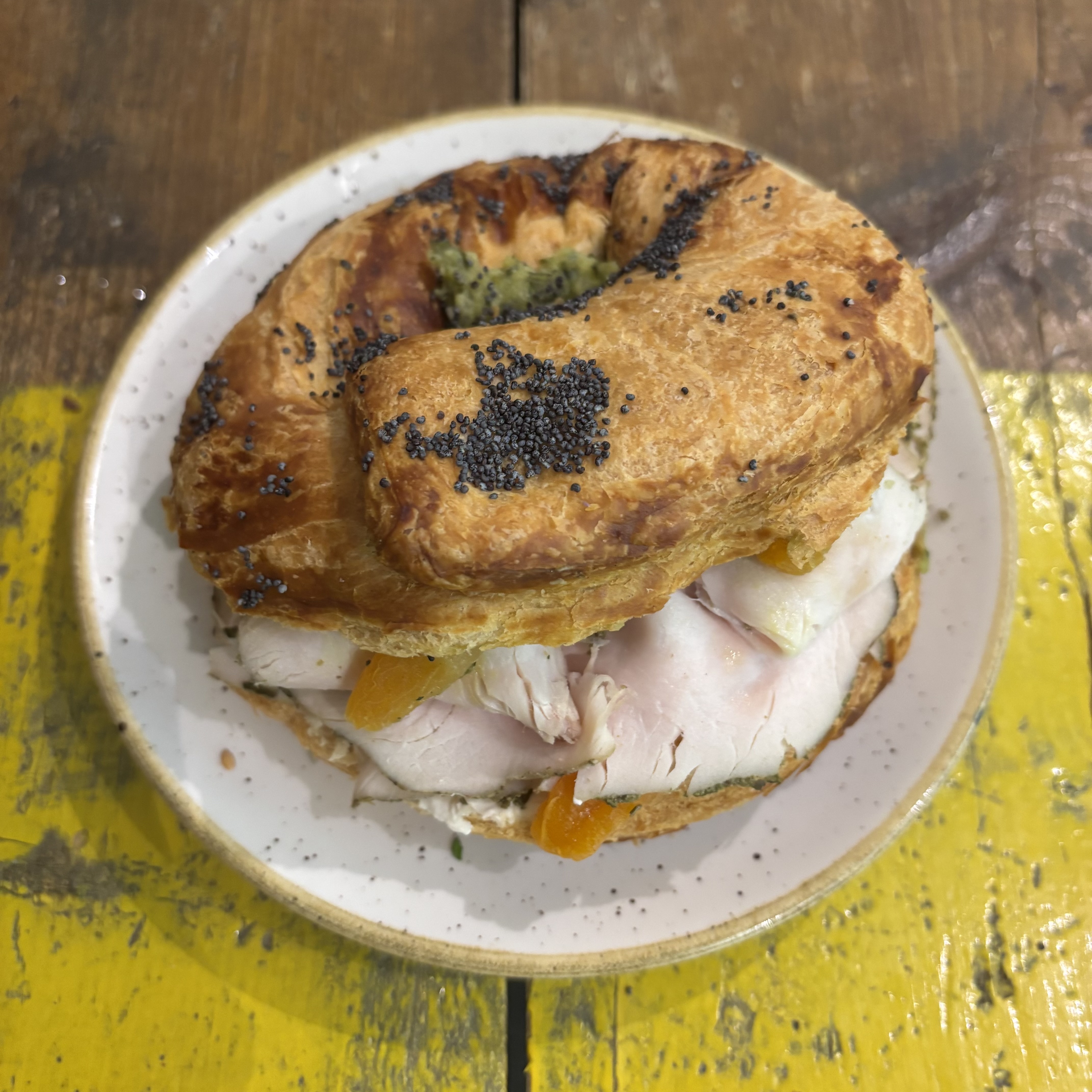 Croguette bagel tacchino e robiola