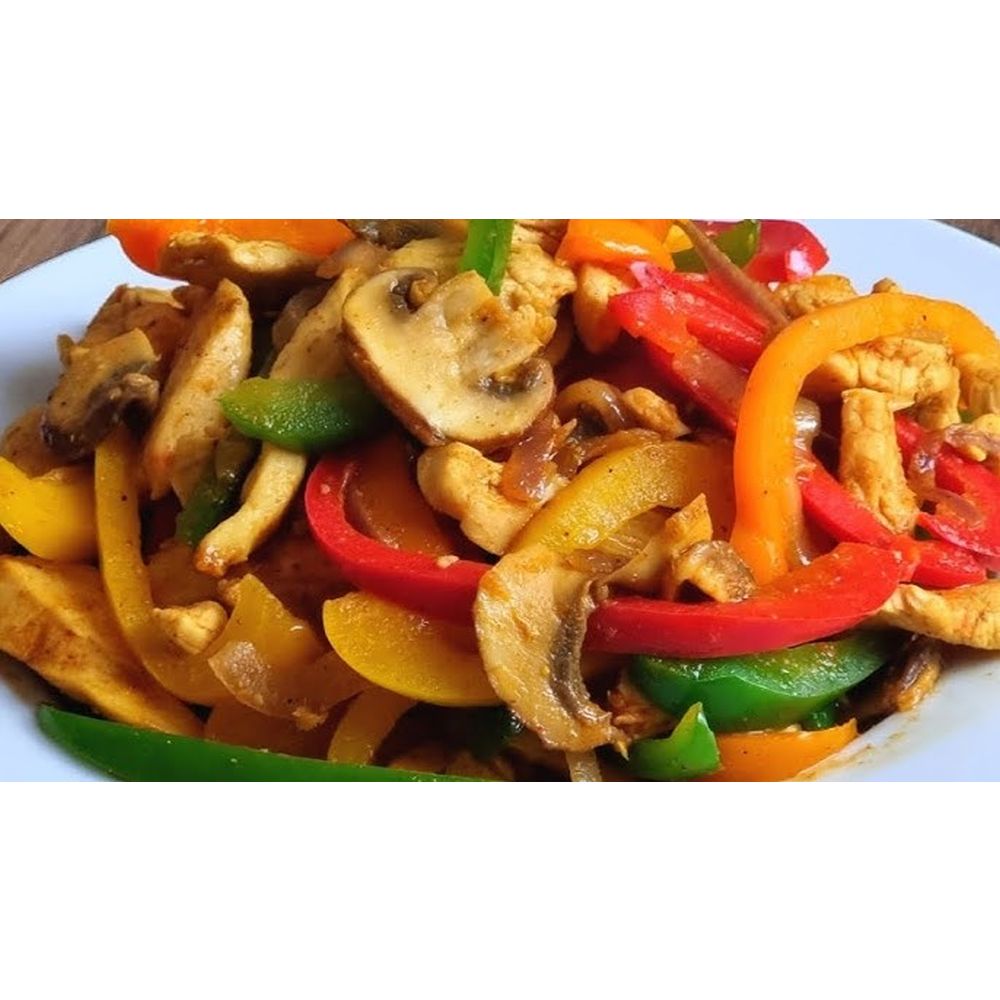 Chicken Mushroom And Capsicum