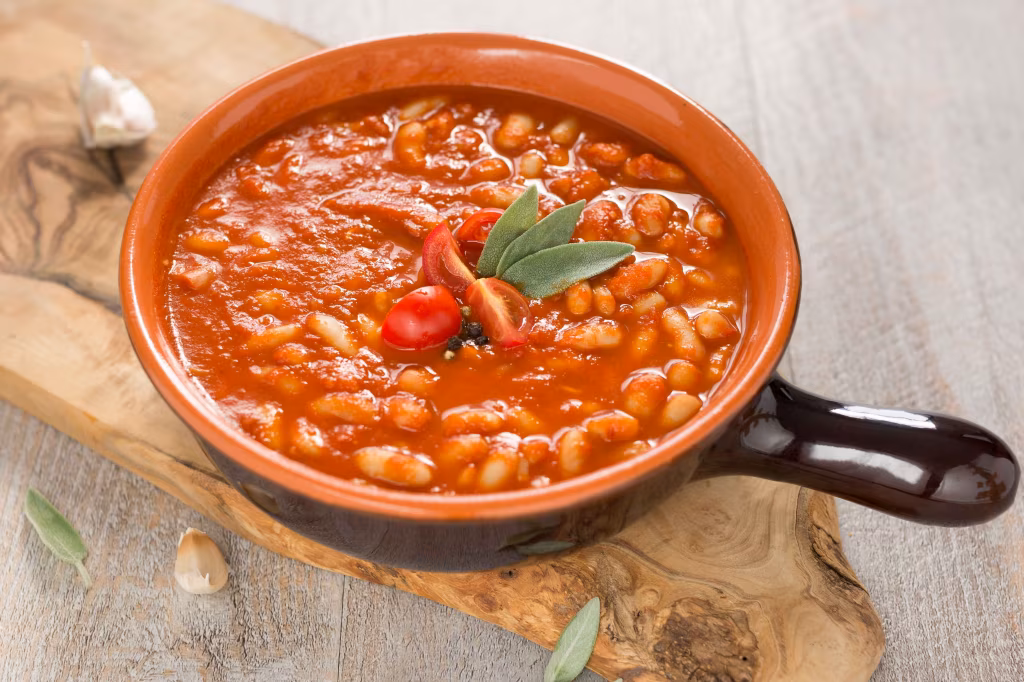 Fagioli all'uccelletto