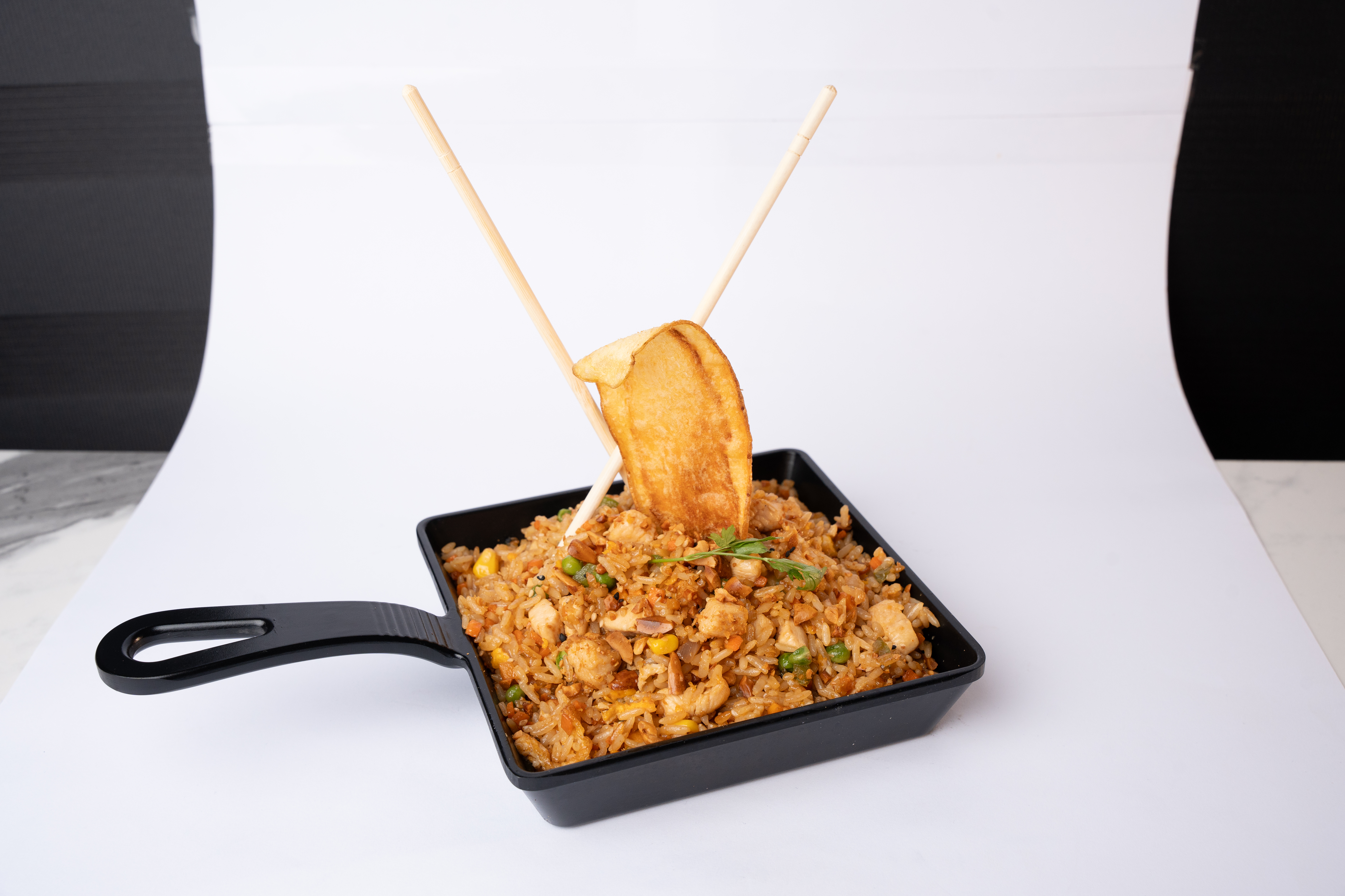 Riz Sauté À La Sauce Soja - Poulet