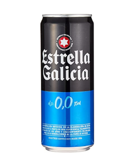 Cerveza Estrella Galicia 00 (330 ml.)