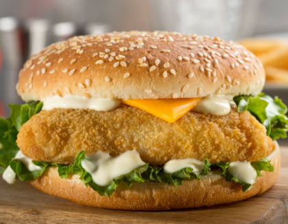 Fish burger